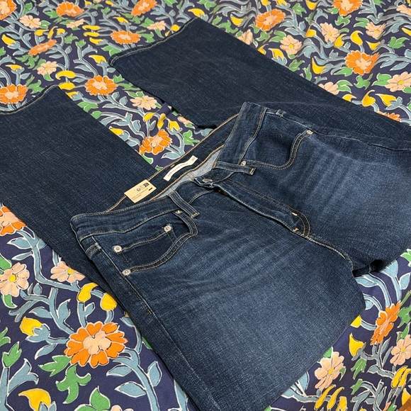 *HP Levi's 725 High Rise Classic Stretch Bootcut Jeans Size 10 Short  W30 L30 - Picture 3 of 11
